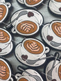 Latte Coffee Cup Silicone Focal Beads wholesale