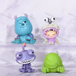Lazy Fluffy Monster Figurine Pen Topper for Stationery & Beadable Pen Decor