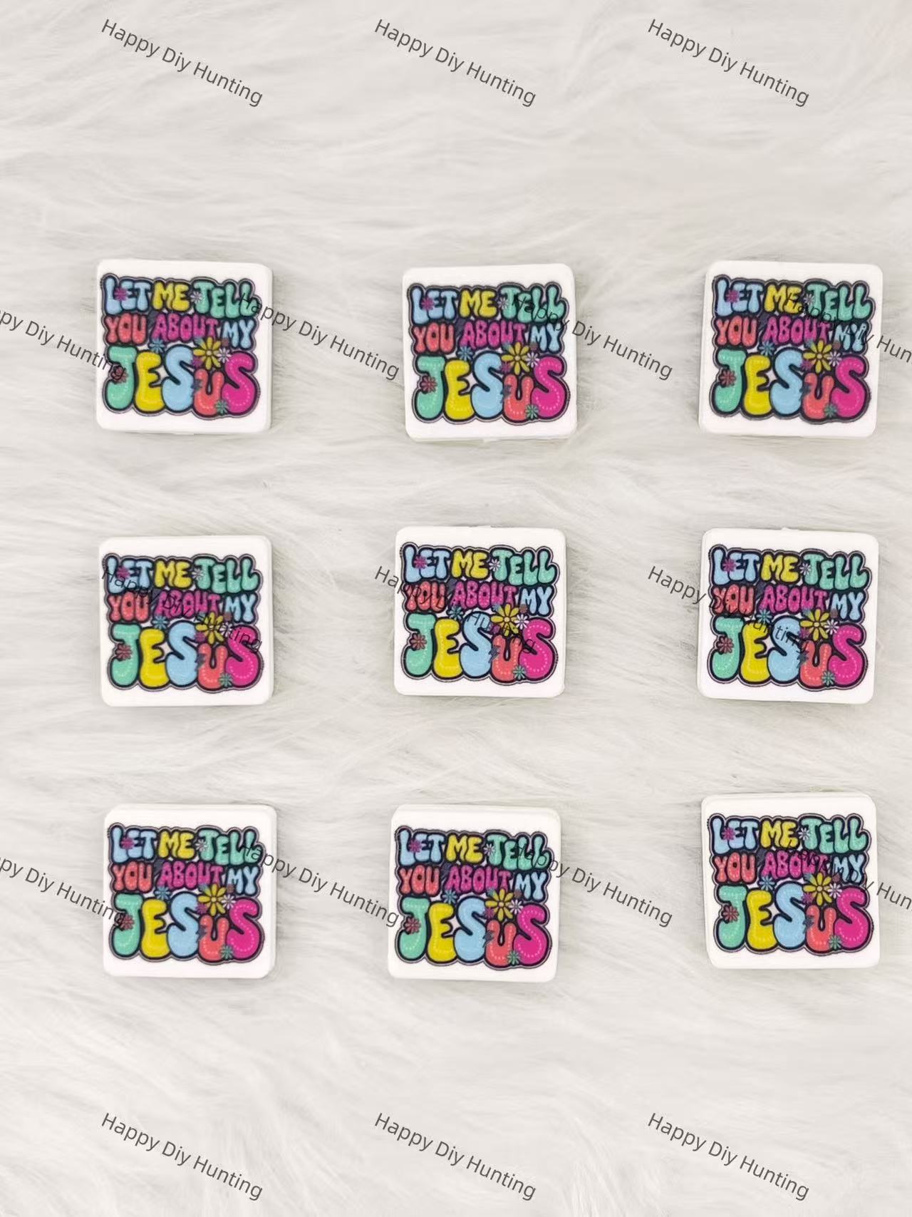 Let Me Tell You About My JesusSilicone Focal Beads Wholesale, silicone focal beads for pens