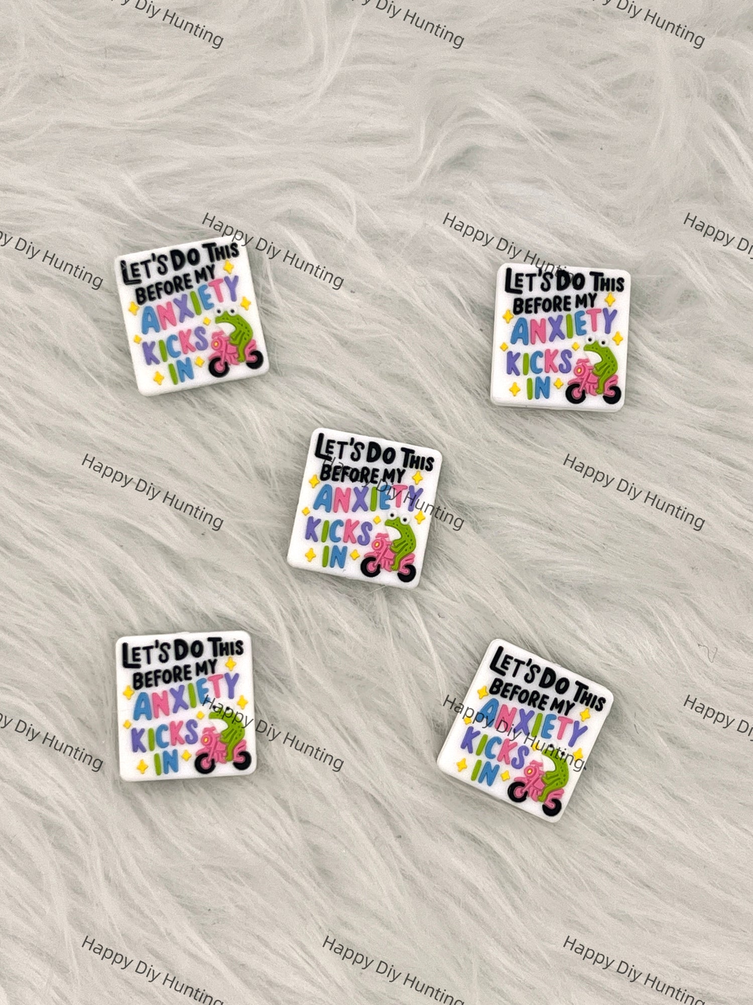 Let's Do This Before My Anxiety Kicks In Silicone Focal Beads Wholesale