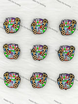 Life Is Better In Flip Flops Silicone Focal Beads Wholesale for Pen DIY
