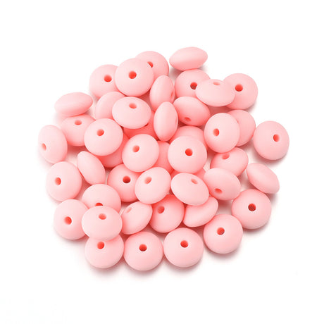 12mm Silicone Spacer Beads