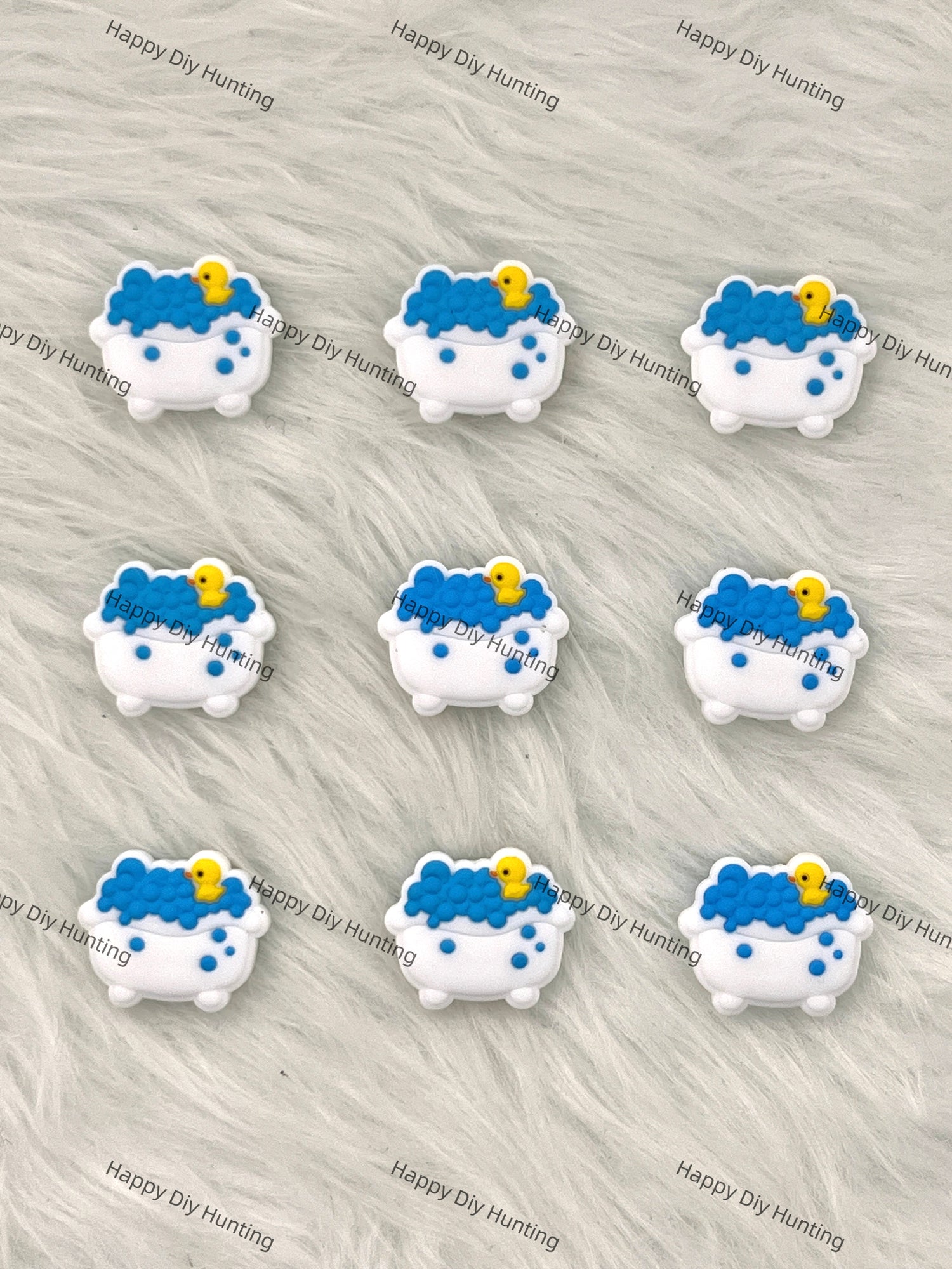 Little Duck In The Bathtub Silicone Focal Beads Wholesale, silicone focal beads for pens