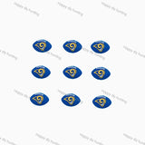 Los Angeles Rams  Silicone Focal Beads, Wholesale Silicone Focal Beads for Pens