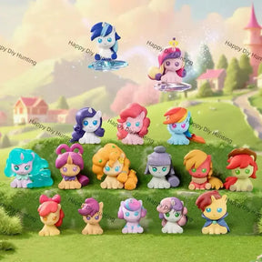 Sweet Rainbow Pony Themed Craft Topper for Beadable Pens