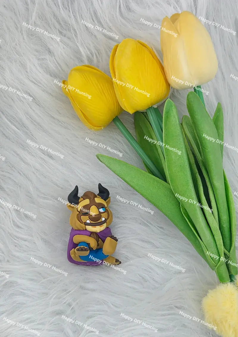 Majestic Mythical Creature Figurine Pen Topper for Stationery & Beadable Pen Decor