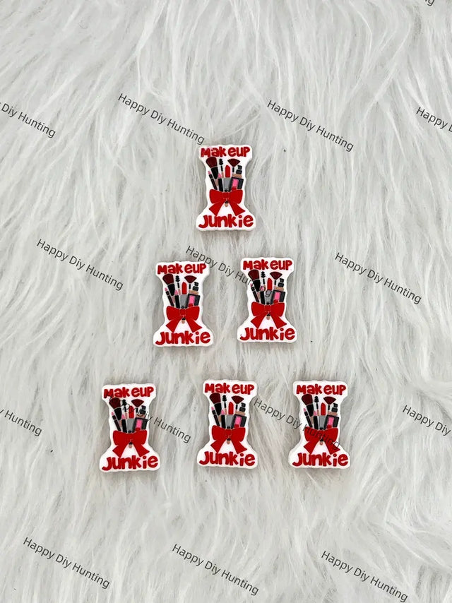 Makeup Enthusiast Silicone Focal Beads for Beauty Beadable Pen