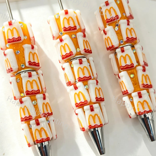 McDonald's Beadable Pens Wholesale,Matches All Focal Beads & Pen Toppers