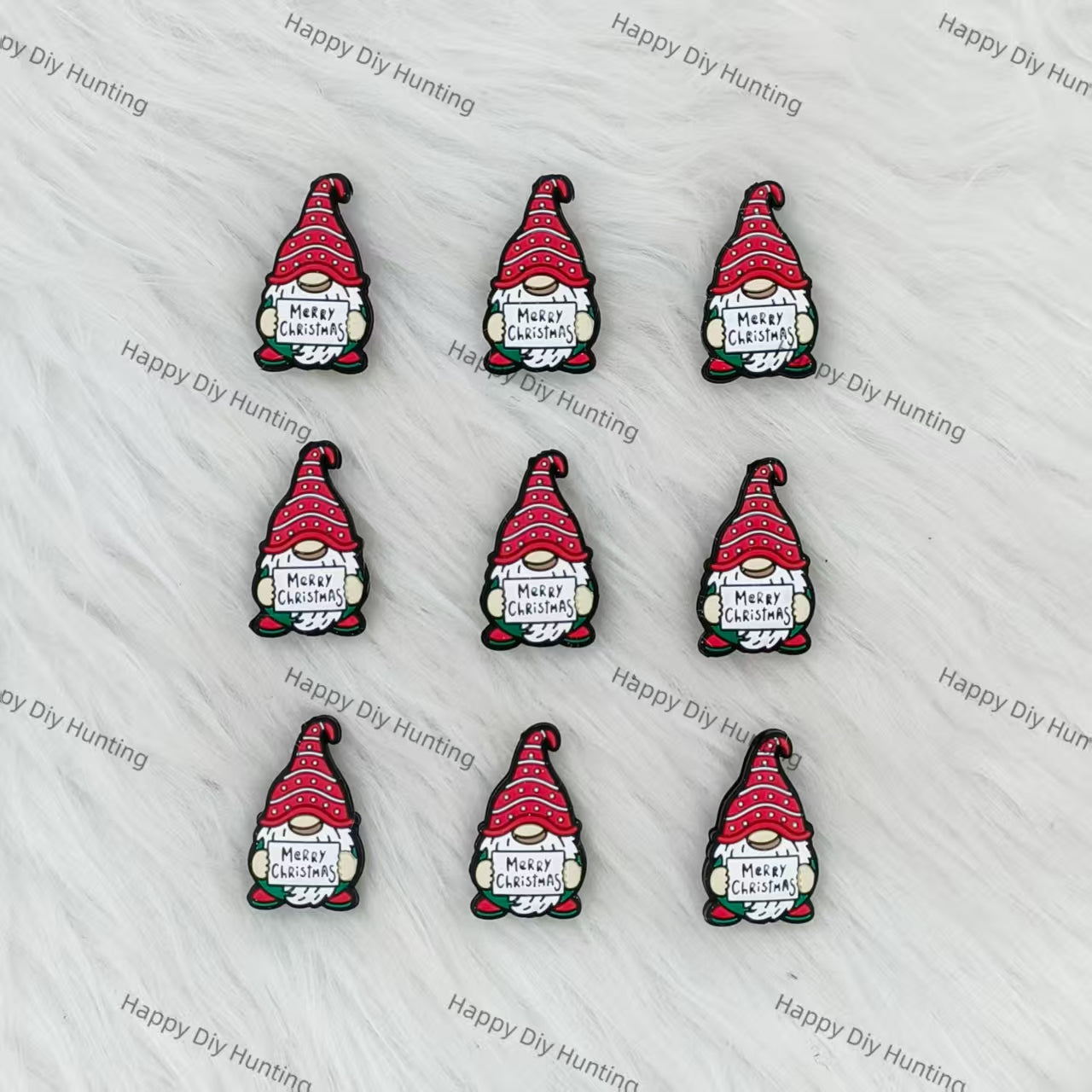 Merry Christmas Silicone Focal Beads Wholesale, silicone focal beads for pens