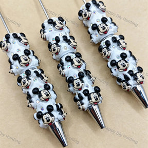Mickey Mouse Character Beadable Pens Wholesale, Matches All Focal Beads & Pen Toppers