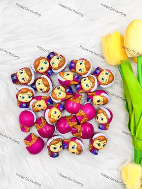 Mini Fairytale PVC Pen Topper With Pre-drilled Holes for DIY Bead Accessories Craft