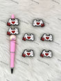 Minnie Gloves Silicone Focal Beads Wholesale, silicone focal beads for pens
