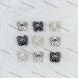 Mix Color Bowknot Silicone Focal Beads Wholesale, silicone focal beads for pens