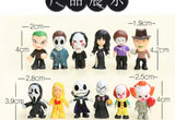 Multi-size Creepy Mini Doll Ornament for Beadable Pen DIY Decoration