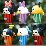 Mouse And His Friends Series Popcorn Bucket-Shaped Pen Topper(No Hole)