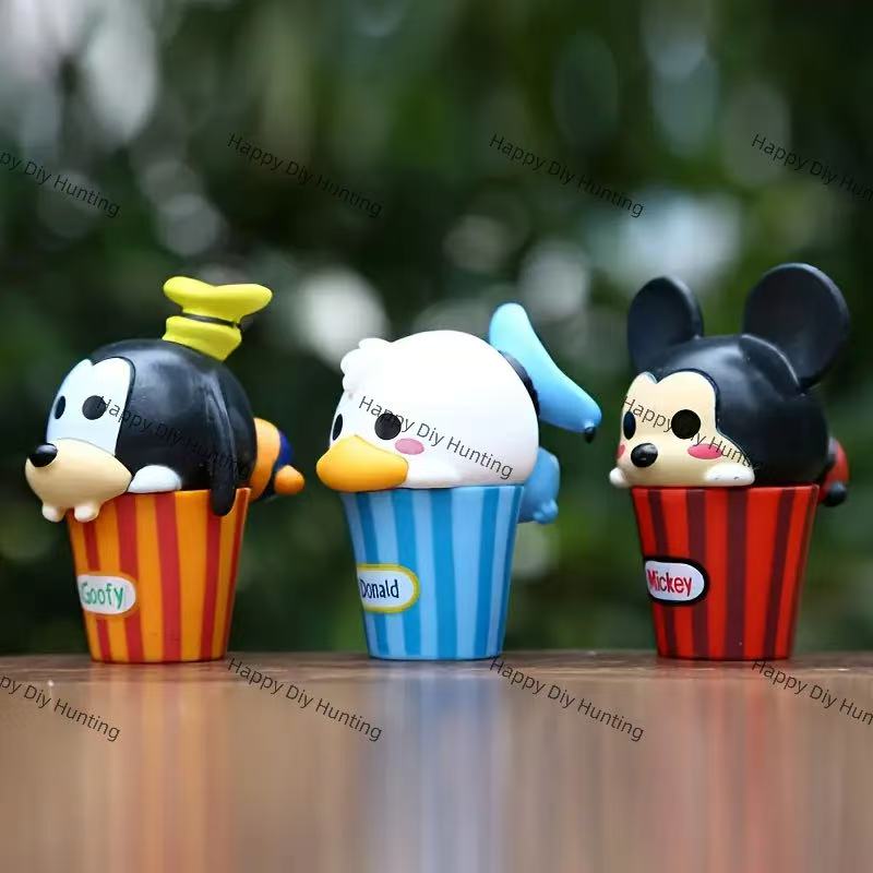 Mouse And His Friends Series Popcorn Bucket-Shaped Pen Topper(No Hole)