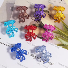 Multi Color Bow Shape Bead Caps Spacer | Fits 20mm Beads, Premium DIY Jewelry Making Supplies