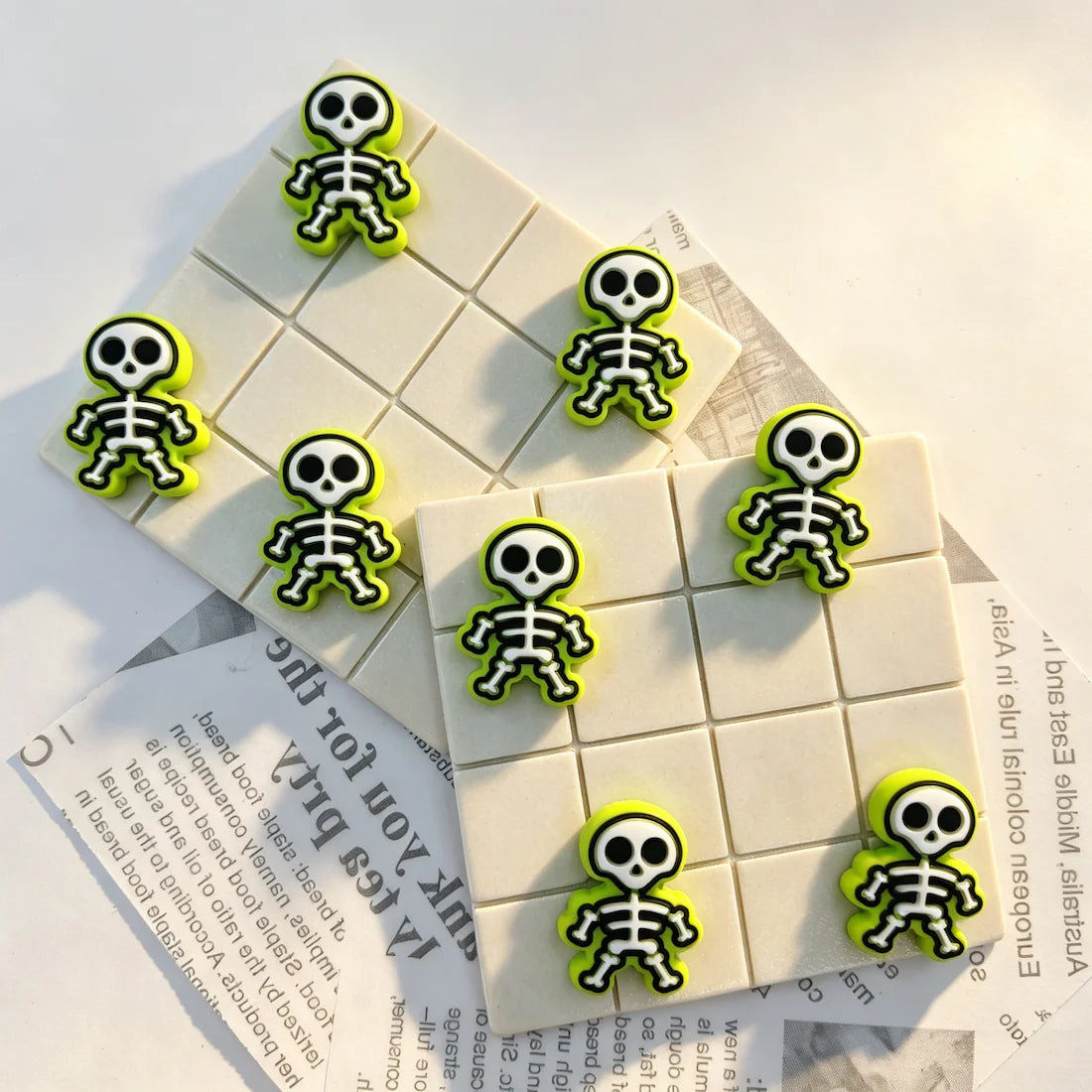 multi color mini skeleton shaped silicone focal beads for diy beadable pen handmade craft wholesale