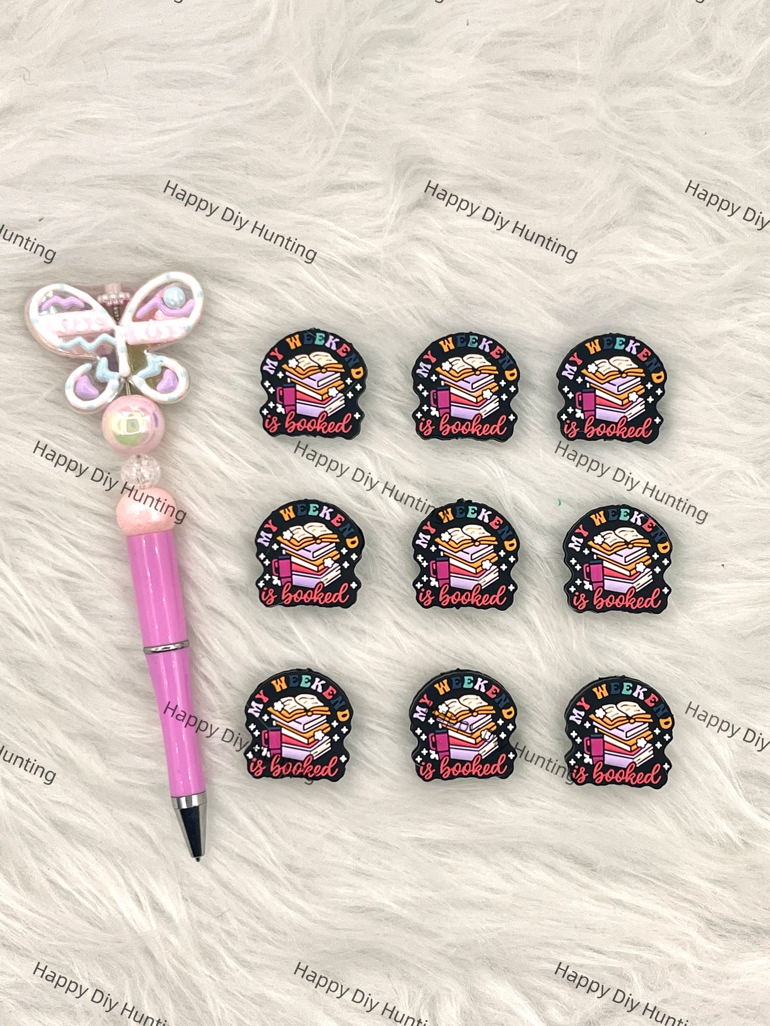 My Weekend Silicone Focal Beads wholesale, Silicone focal beads for pens