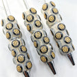 New Orleans Saints Beadable Pens Wholesale, Matches All Focal Beads & Pen Toppers
