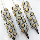 New Orleans Saints Beadable Pens Wholesale, Matches All Focal Beads & Pen Toppers