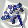 New York Giants football Bow Beads for DIY Beadable Pens