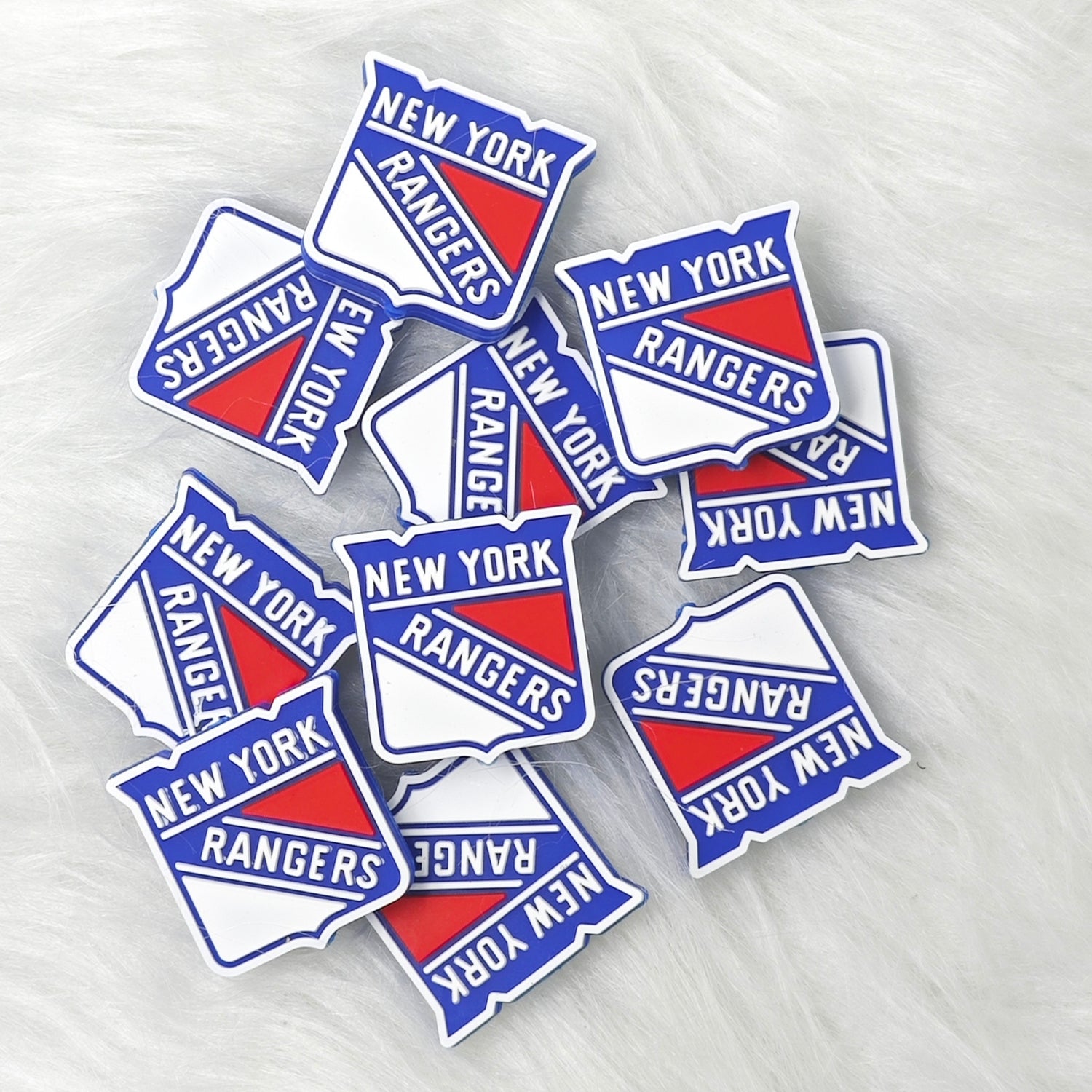 New York rangers Silicone Focal Beads Wholesale,  focal beads