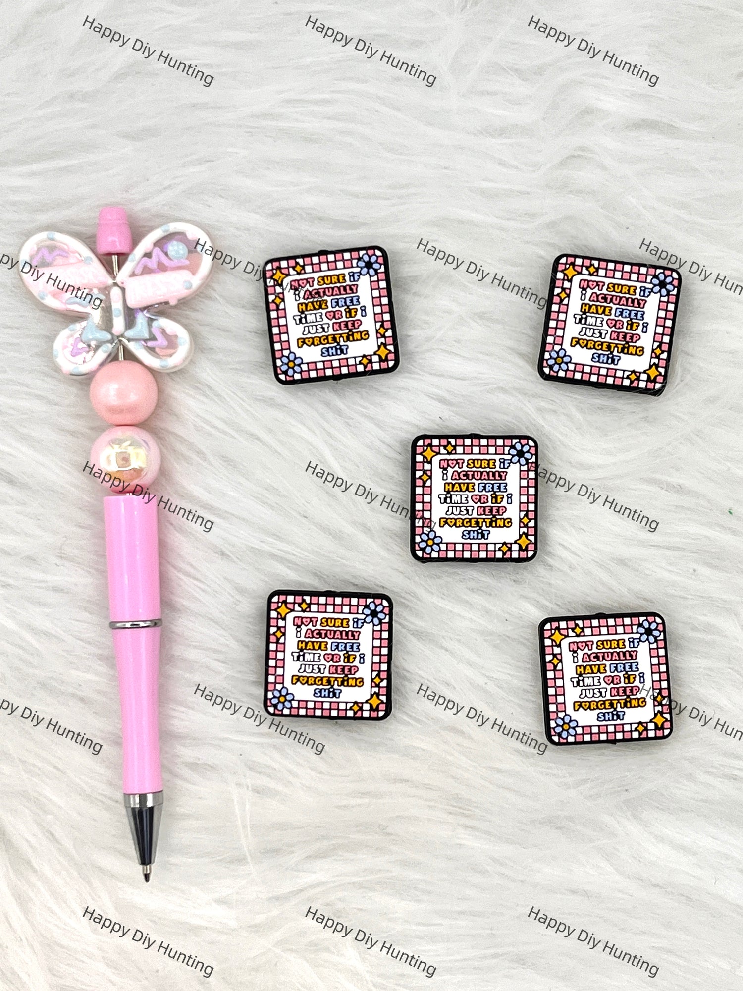 Not Sure If I Actually Have Free Time Or If I Just  Keep Forgetting Shit Silicone Focal Beads Wholesale, silicone focal beads for pens