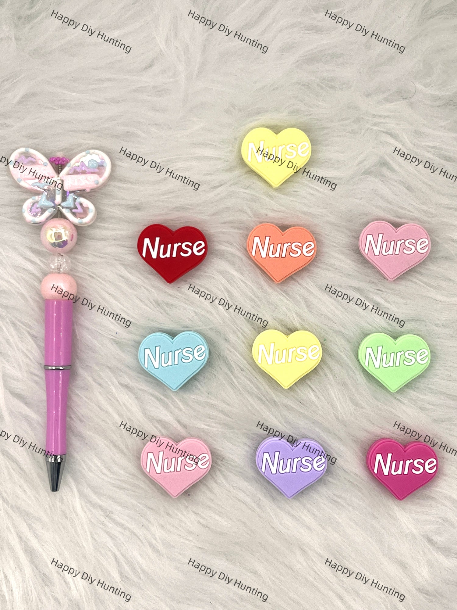 Nurse Silicone Focal Beads Wholesale, silicone focal beads for pens