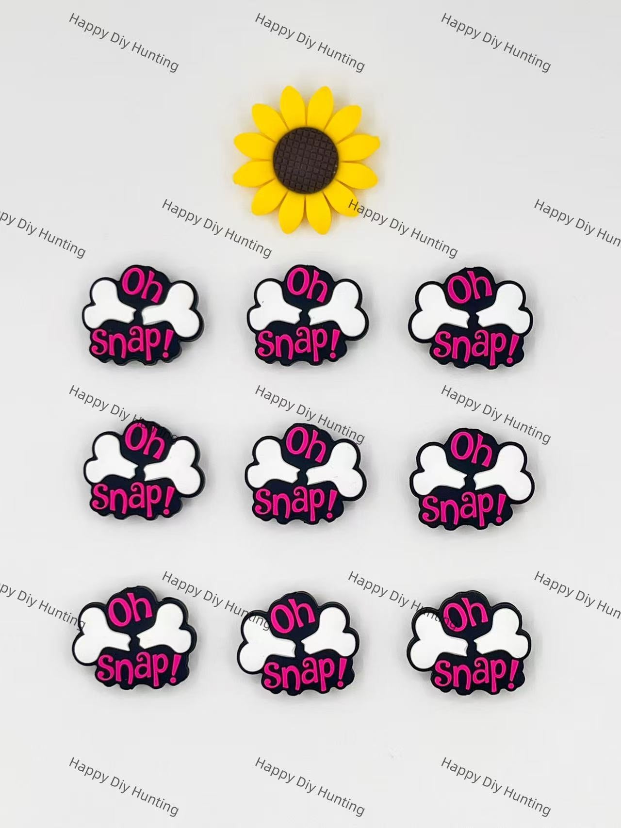 Oh Snap Silicone Focal Beads Wholesale, silicone focal beads for pens