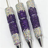 Ombre Rhinestone Beadable Pens Wholesale, Matches All Focal Beads & Pen Toppers
