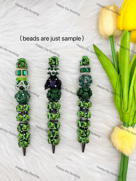 Oogie Boogie Beadable Pen | Premium DIY Stationery Decor Supplies