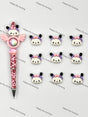 P*ochac Head Acrylic Beads, DIY Charms
