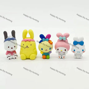 Sweet Bow & Bunny Ear Craft Topper for Beadable Pens