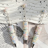 Pastel Bow Graphic Decor Beadable Pens Wholesale, Matches All Focal Beads & Pen Toppers