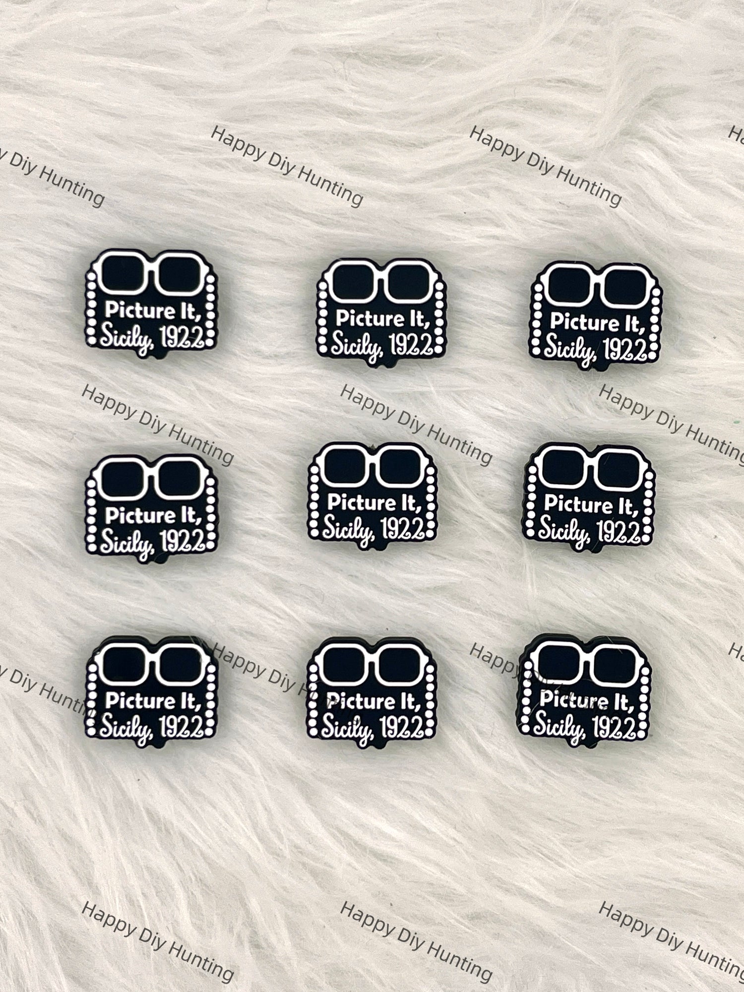 Picture It, Sicily, 1922 Silicone Focal Bead