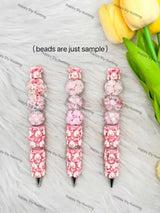 DIY Matching Combination of Metal Bead Pen & Handmade Bead Accessories