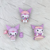 Pink-themed Melody and Kuku Series Pen Topper(No Hole)
