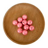 15mm Shinny Opal Solid Color Silicone Beads 15mm