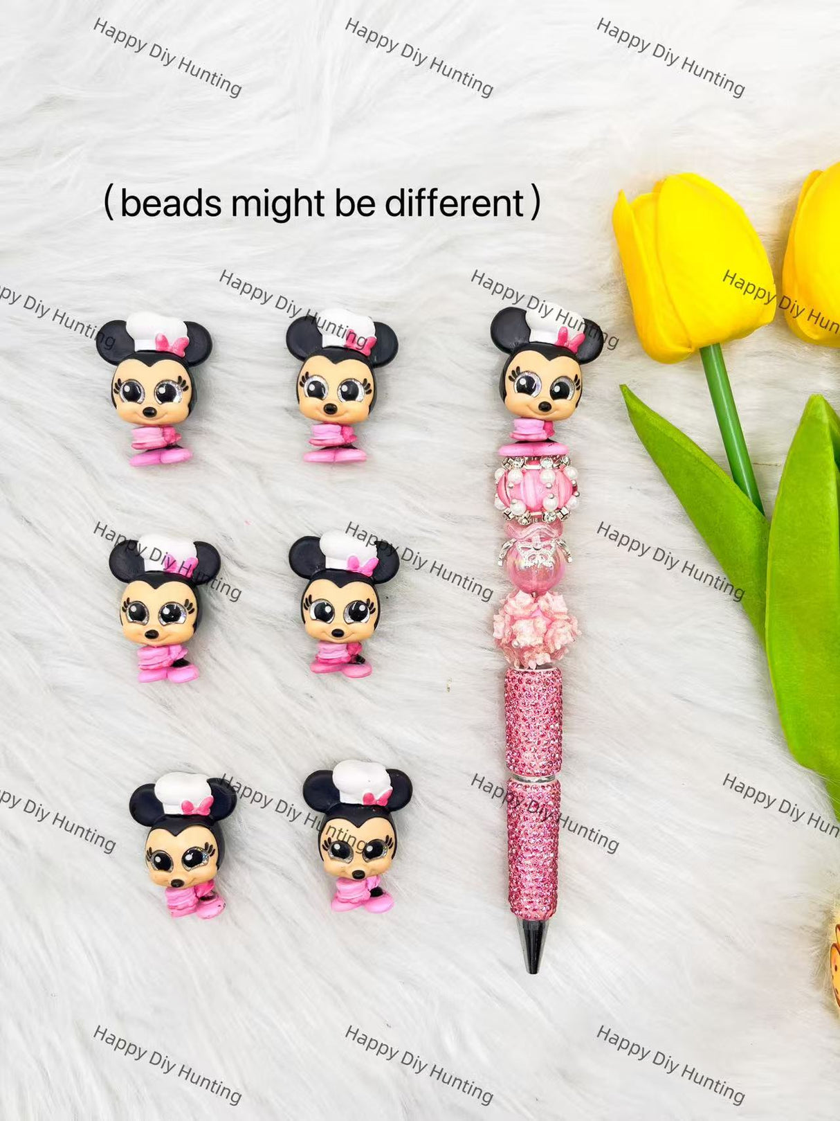 Pink Girl Mouse Doorables(defective)