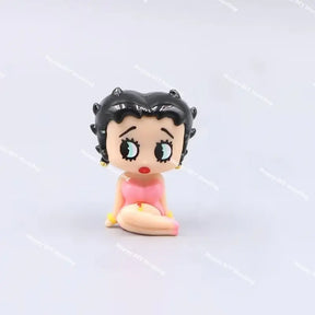 Betty Boo pen topper for DIY beadable pen crafts and handmade stationery making