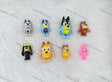 Playful Colorful Dog Figurine Pen Topper for Stationery & Beadable Pen Decor