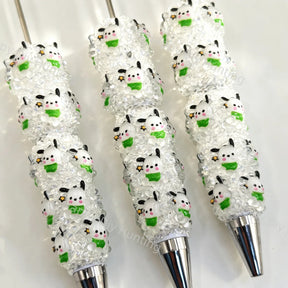 Pochacco Beadable Pens Wholesale, Matches All Focal Beads & Pen Toppers