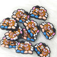 Potato Couple Silicone Focal Beads Wholesale, character focal beads