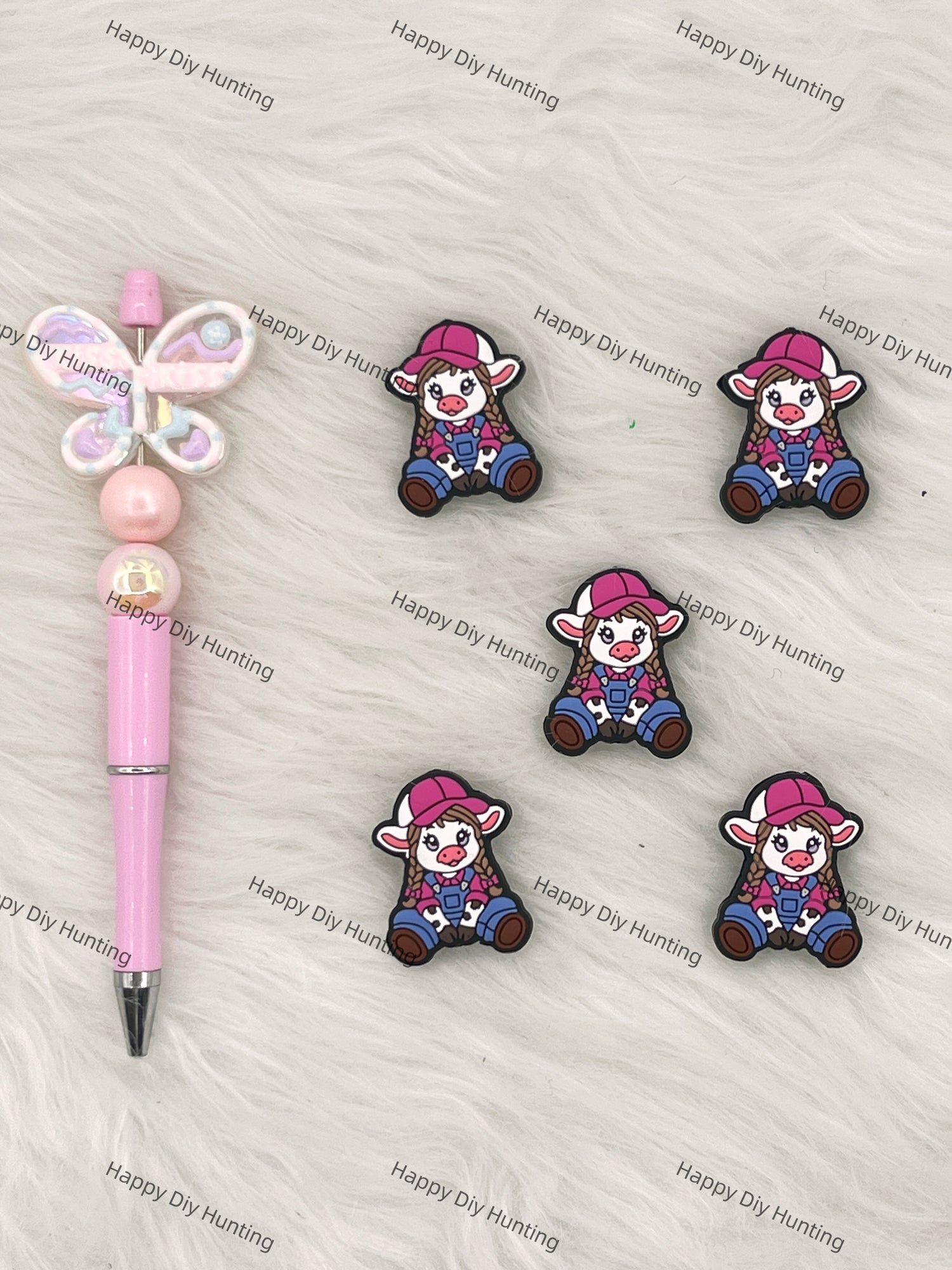 Pretty Calf Silicone Focal Beads Wholesale, silicone focal beads for pens