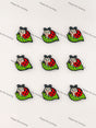 Pretty Coccinella Septempunctata Silicone Focal Beads Wholesale, silicone focal beads for pens