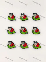 Pretty Ladybug Silicone Focal Beads Wholesale for Pen DIY