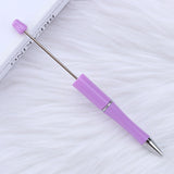 Solid Color Plastic Beadable Pens Focal Beads for Pens