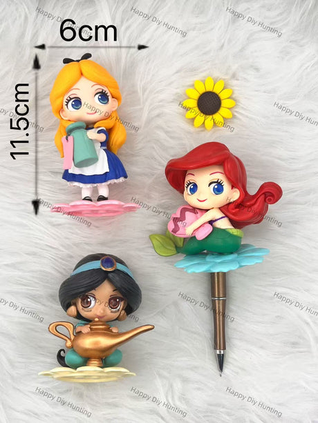 Q-Version Princess Pen topper