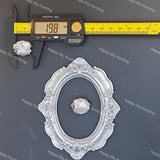 20mm Silver Bow Heart Rhinestone Beads for DIY Beadable Pens